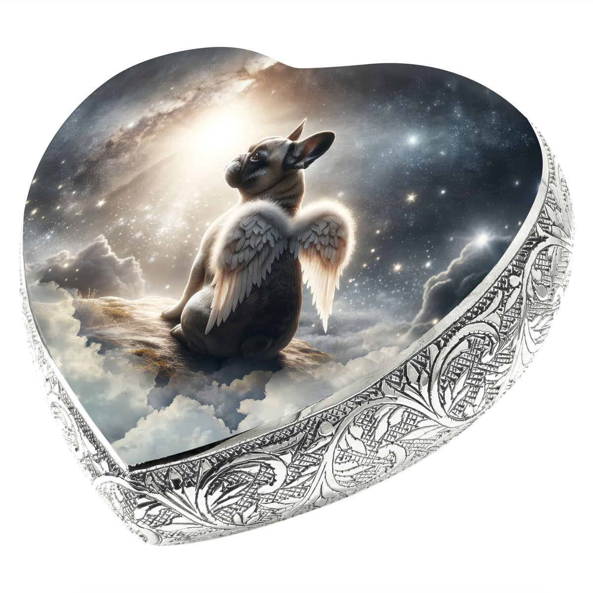 Eternal Elegance Dog Urns French Bulldog - Solar Flare Sparkle Dog Urn