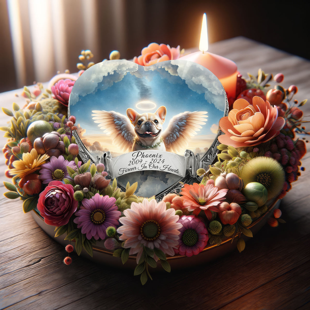 Eternal Elegance Dog Urns French Bulldog - Stellar Mirage Dog Urn