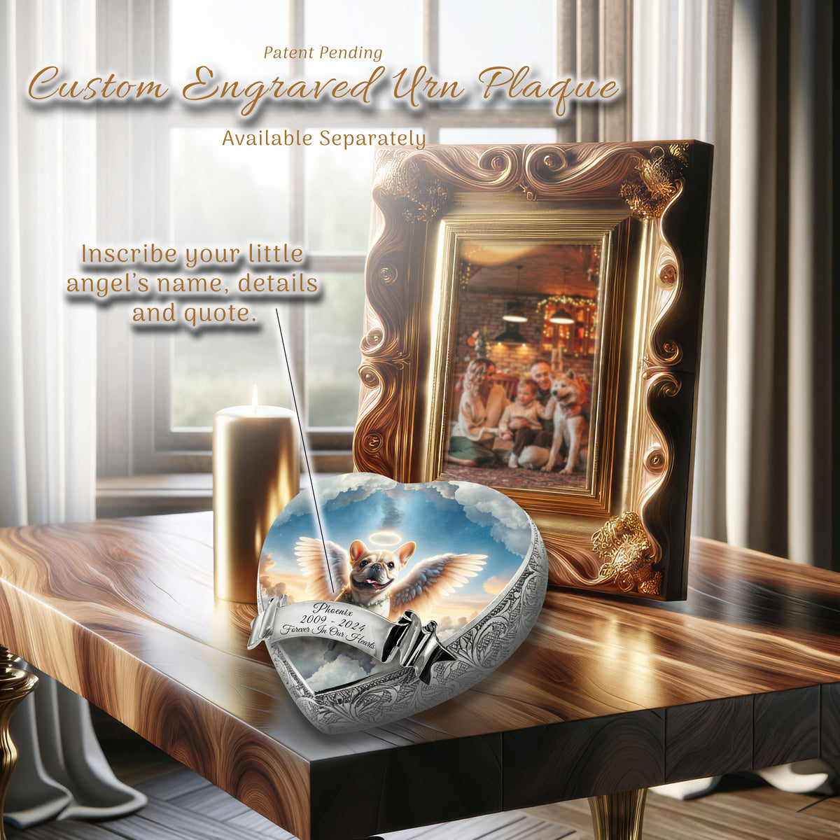 Eternal Elegance Dog Urns French Bulldog - Stellar Mirage Dog Urn