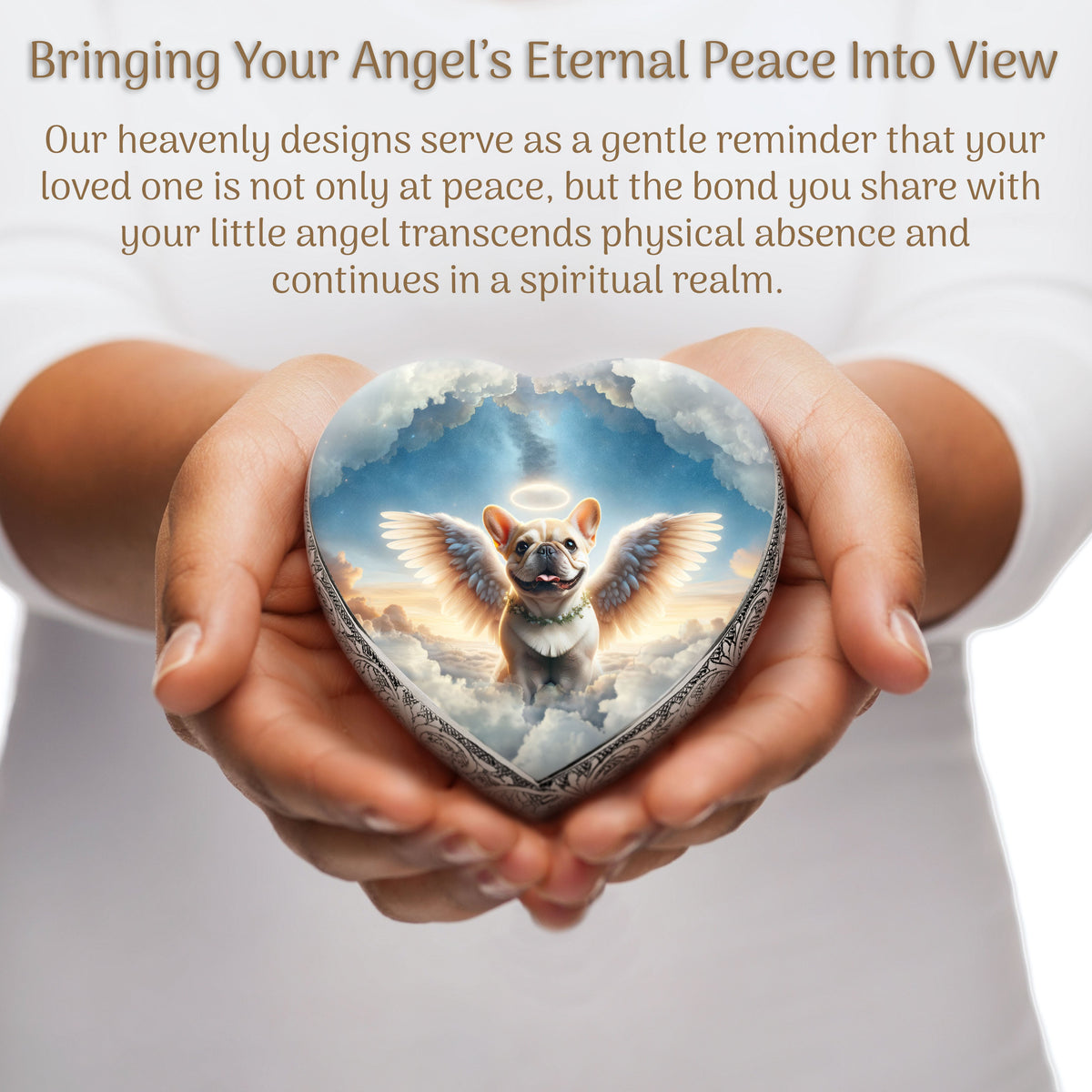 Eternal Elegance Dog Urns French Bulldog - Stellar Mirage Dog Urn