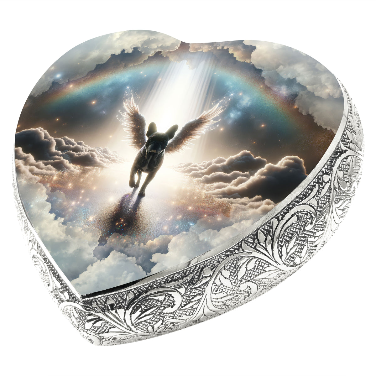 Eternal Elegance Dog Urns French Bulldog - Supernova Burst Dog Urn