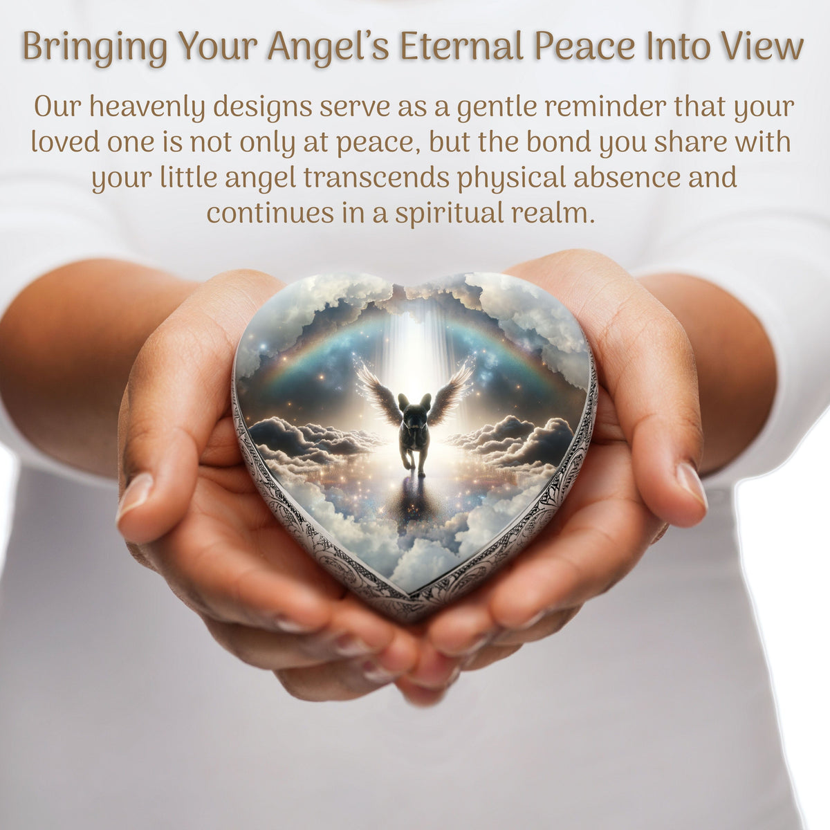 Eternal Elegance Dog Urns French Bulldog - Supernova Burst Dog Urn