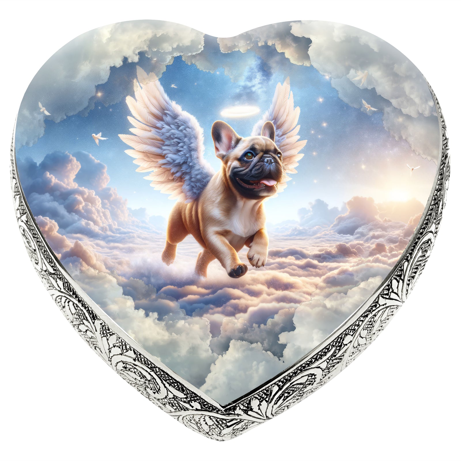 Eternal Elegance Dog Urns French Bulldog - Zenith Halo Dog Urn