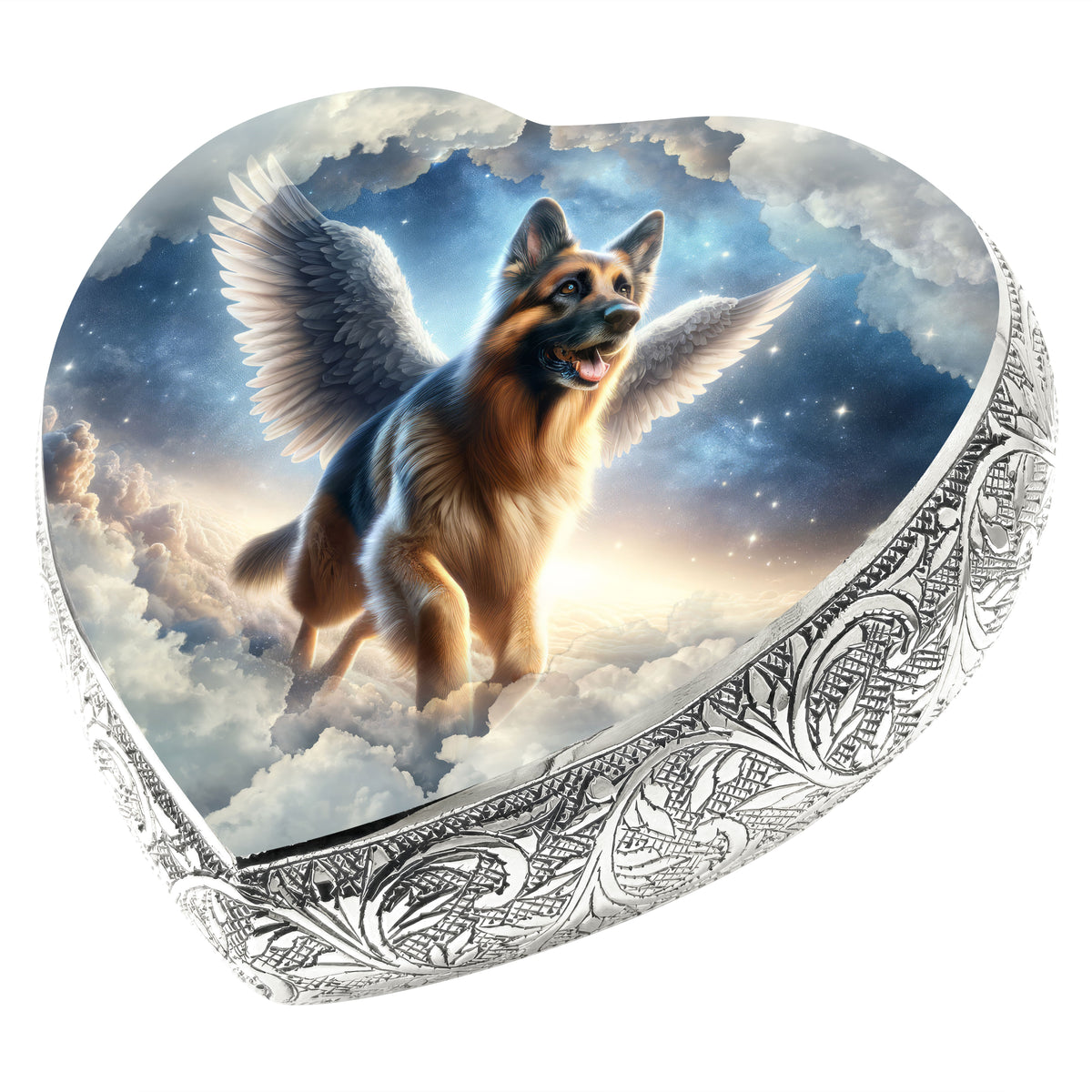 Eternal Elegance Dog Urns German Shepherd - Astral Voyage Dog Urn