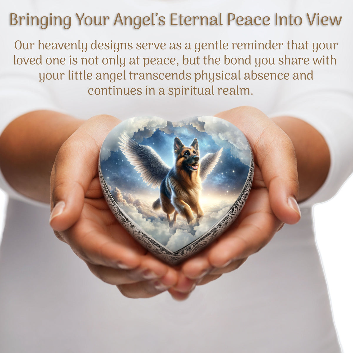 Eternal Elegance Dog Urns German Shepherd - Astral Voyage Dog Urn