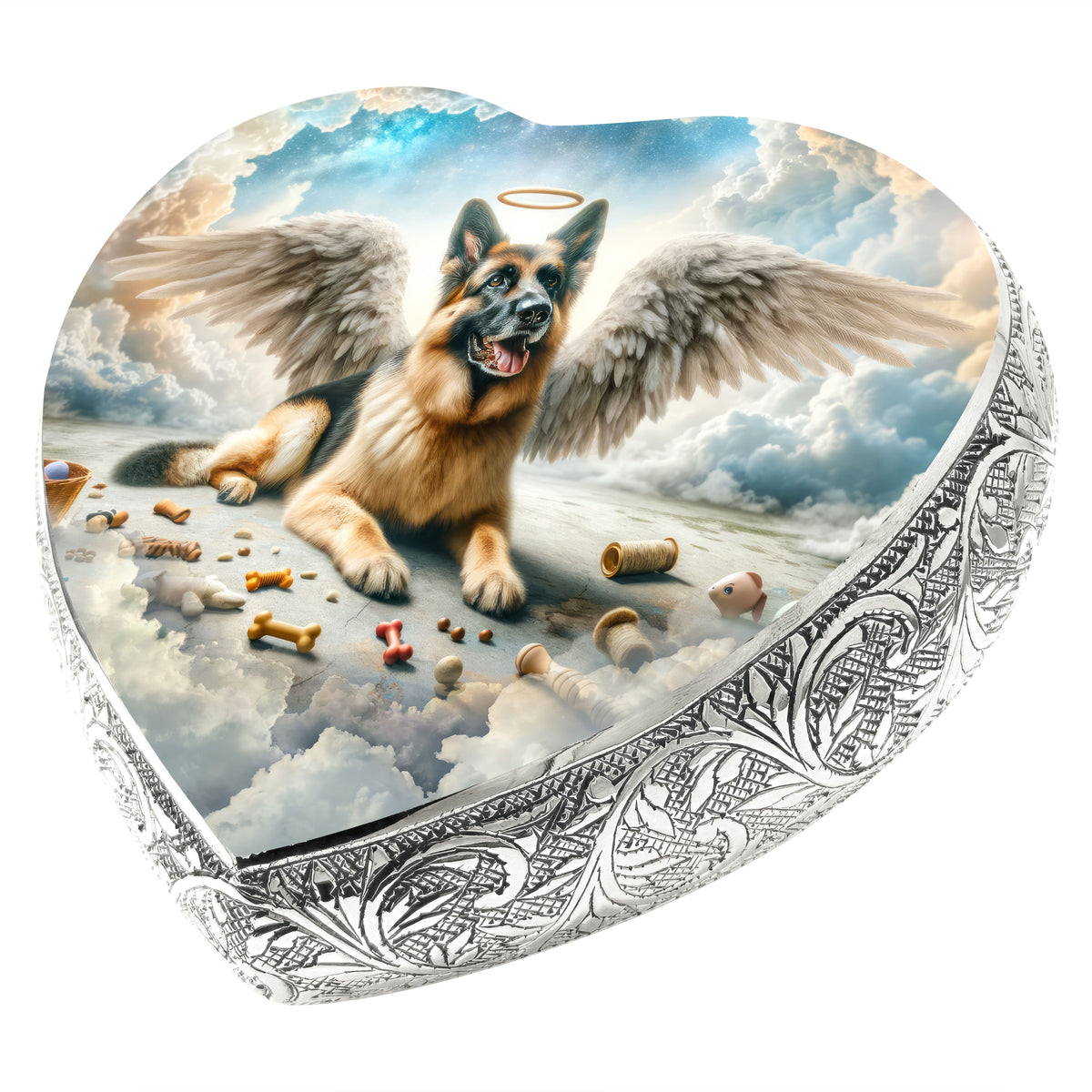 Eternal Elegance Dog Urns German Shepherd - Cosmic Calm Dog Urn