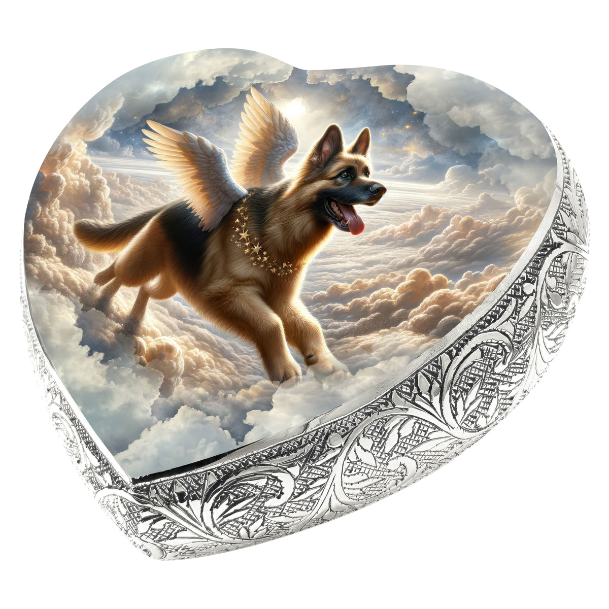 Eternal Elegance Dog Urns German Shepherd - Starfield Bliss Dog Urn