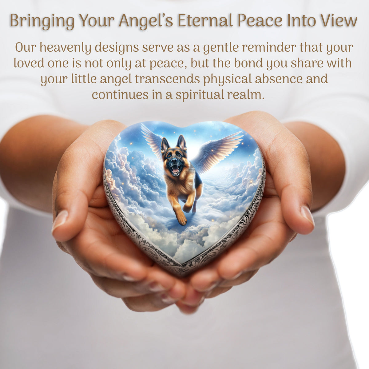 Eternal Elegance Dog Urns German Shepherd - Zodiac Zen Dog Urn