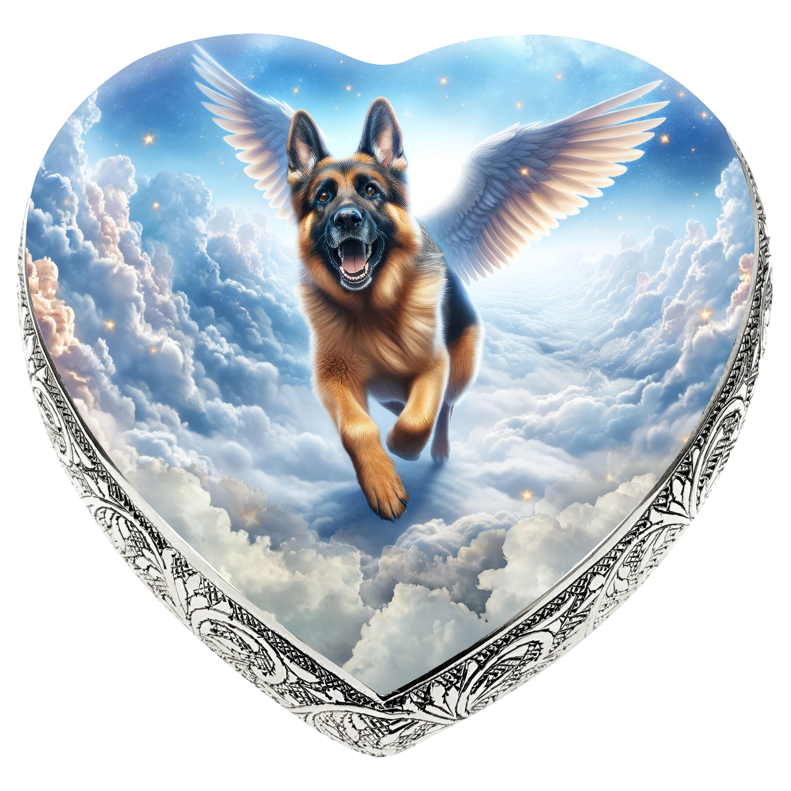 Eternal Elegance Dog Urns German Shepherd - Zodiac Zen Dog Urn