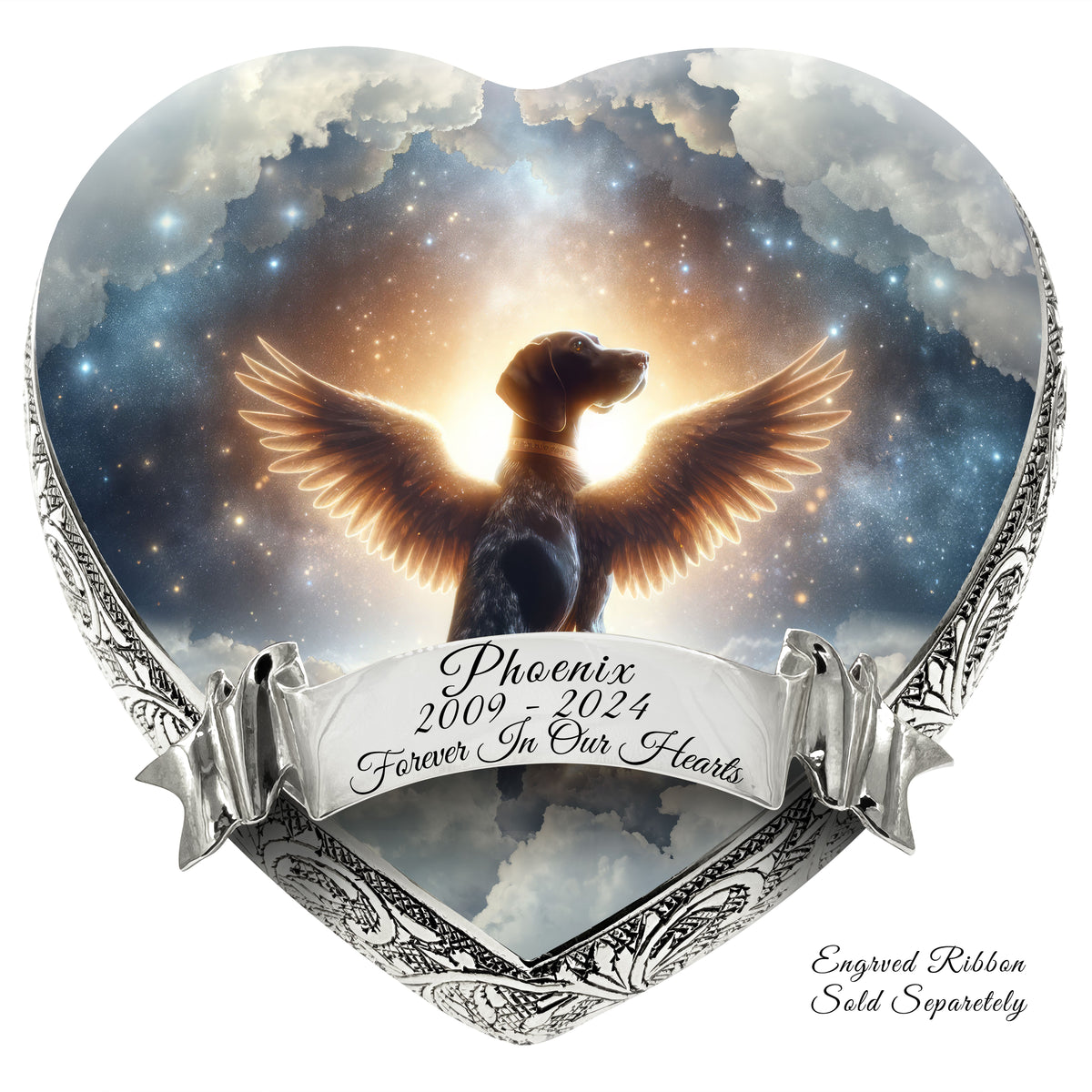 Eternal Elegance Dog Urns German Shorthaired Pointer - Celestial Serenity Dog Urn