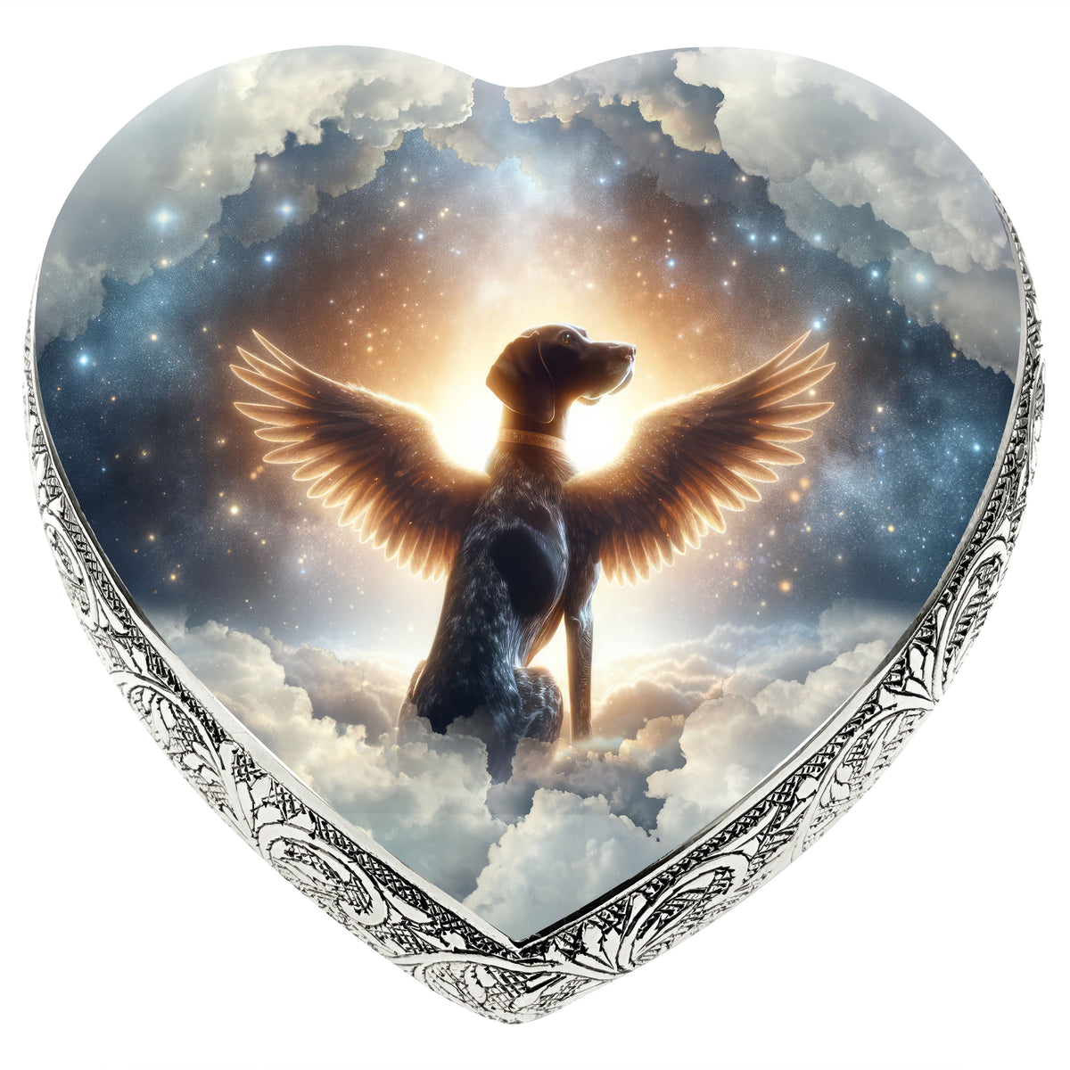 Eternal Elegance Dog Urns German Shorthaired Pointer - Celestial Serenity Dog Urn