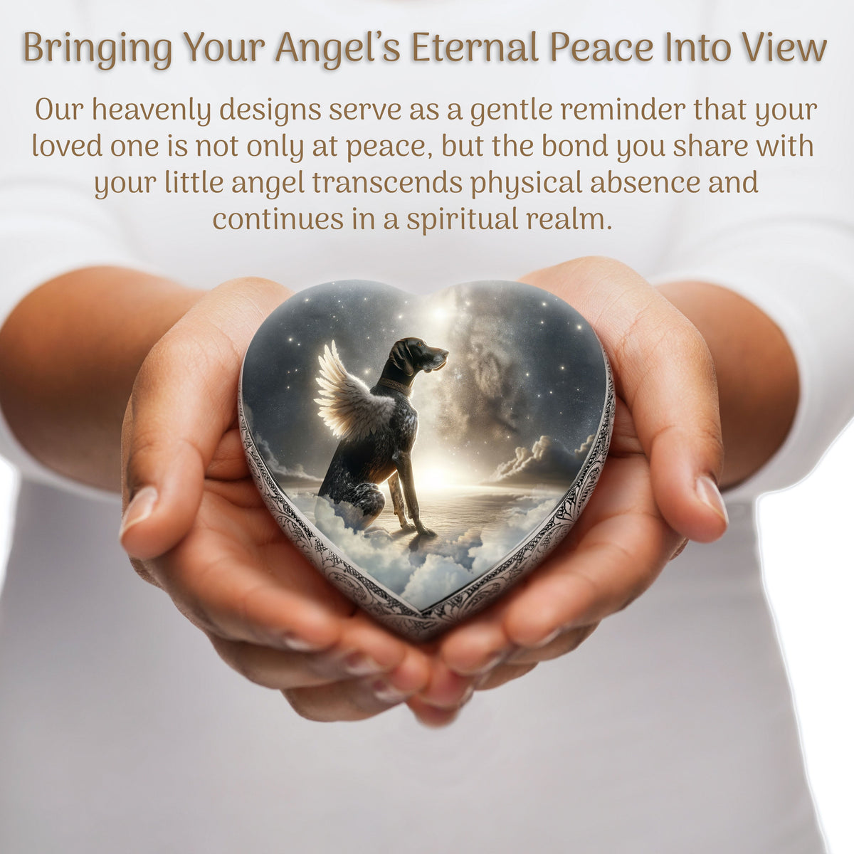 Eternal Elegance Dog Urns German Shorthaired Pointer - Divine Spectacle Dog Urn