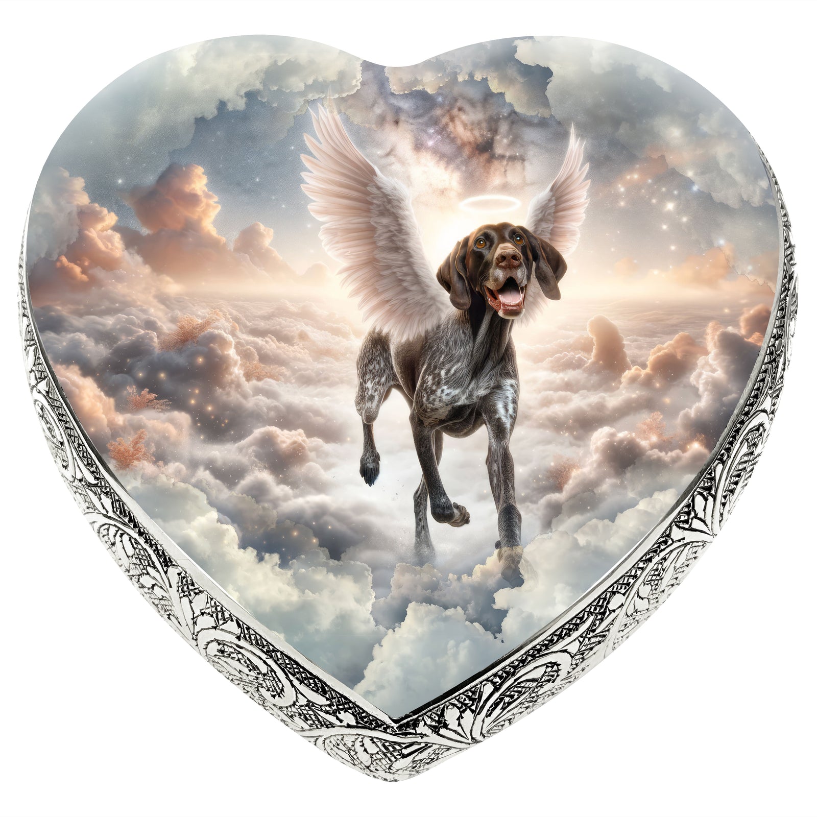 Eternal Elegance Dog Urns German Shorthaired Pointer - Heavenly Horizon Dog Urn