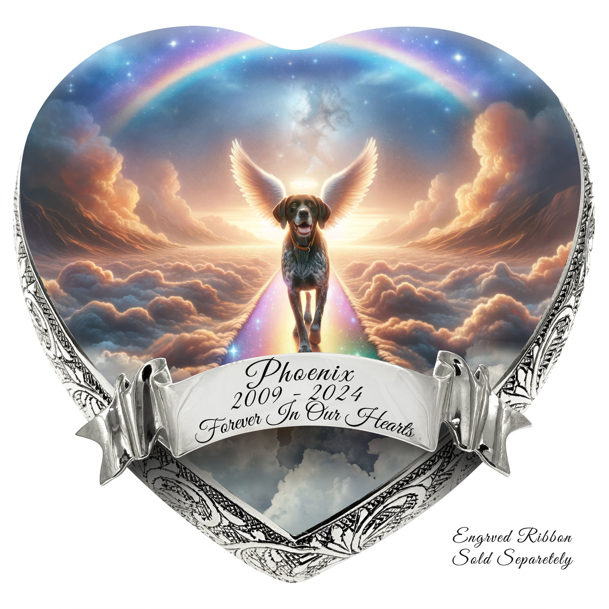 Eternal Elegance Dog Urns German Shorthaired Pointer - Rainbow Bridge Dog Urn