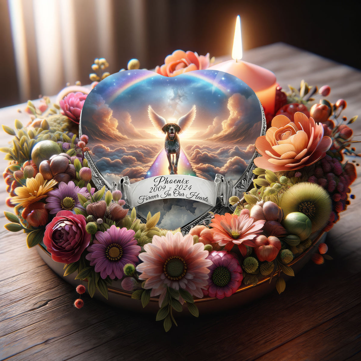 Eternal Elegance Dog Urns German Shorthaired Pointer - Rainbow Bridge Dog Urn