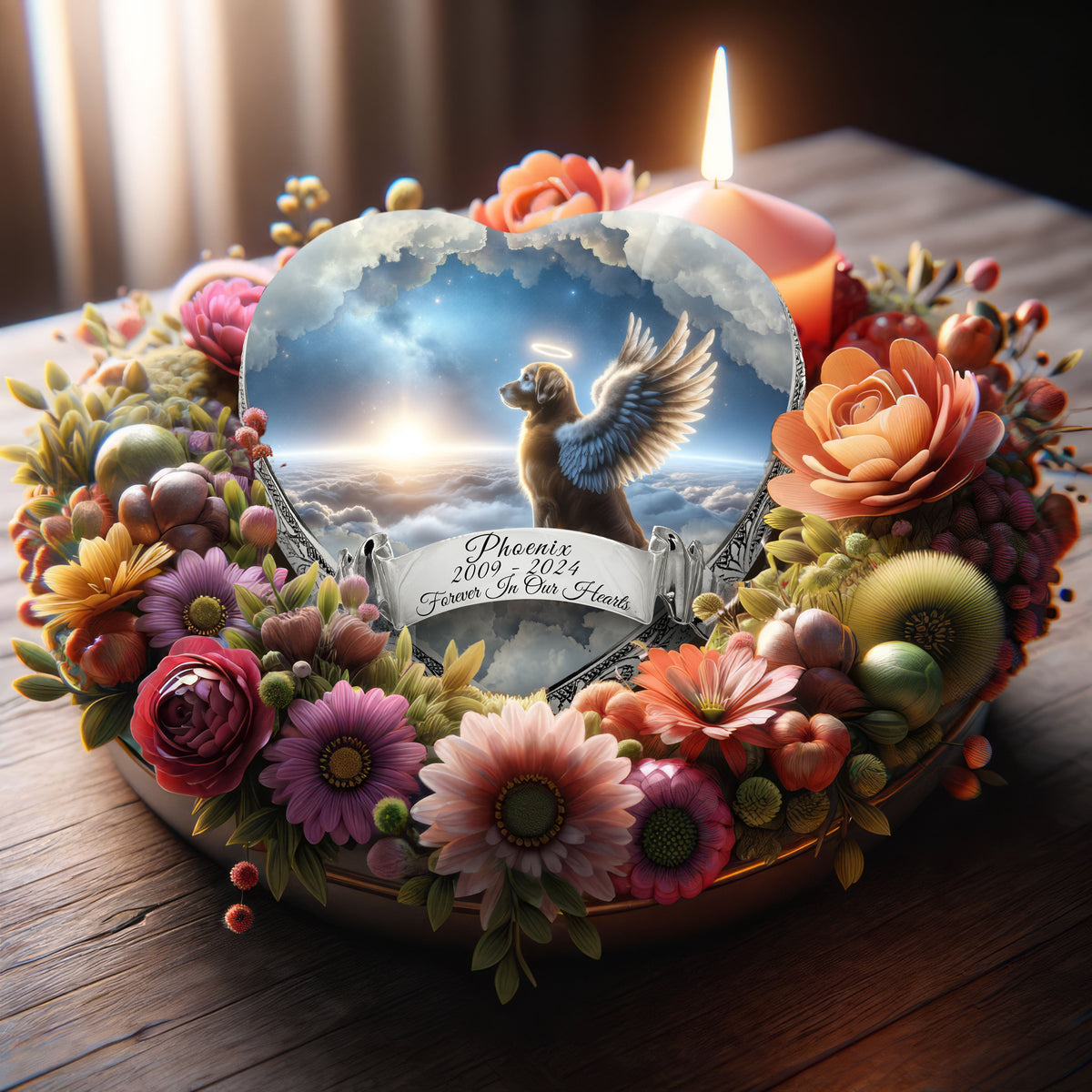 Eternal Elegance Dog Urns Golden Retriever - Galactic Gaze Dog Urn