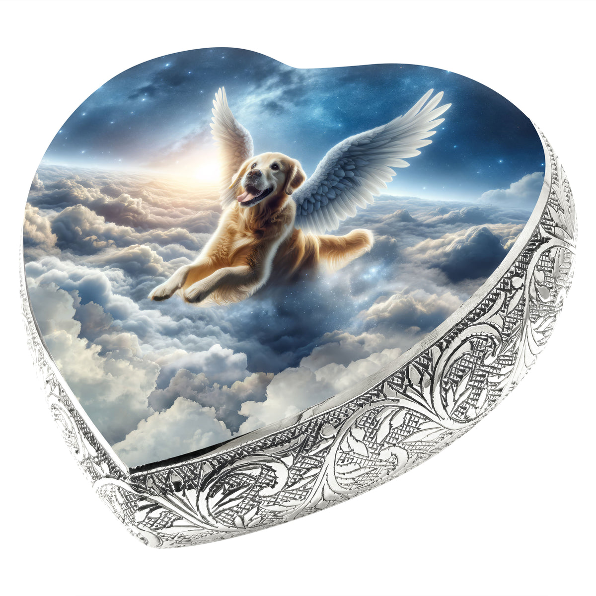 Eternal Elegance Dog Urns Golden Retriever - Nova Glow Dog Urn