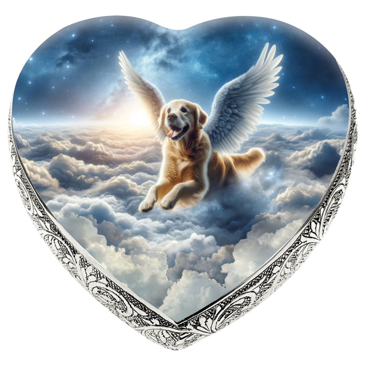 Eternal Elegance Dog Urns Golden Retriever - Nova Glow Dog Urn