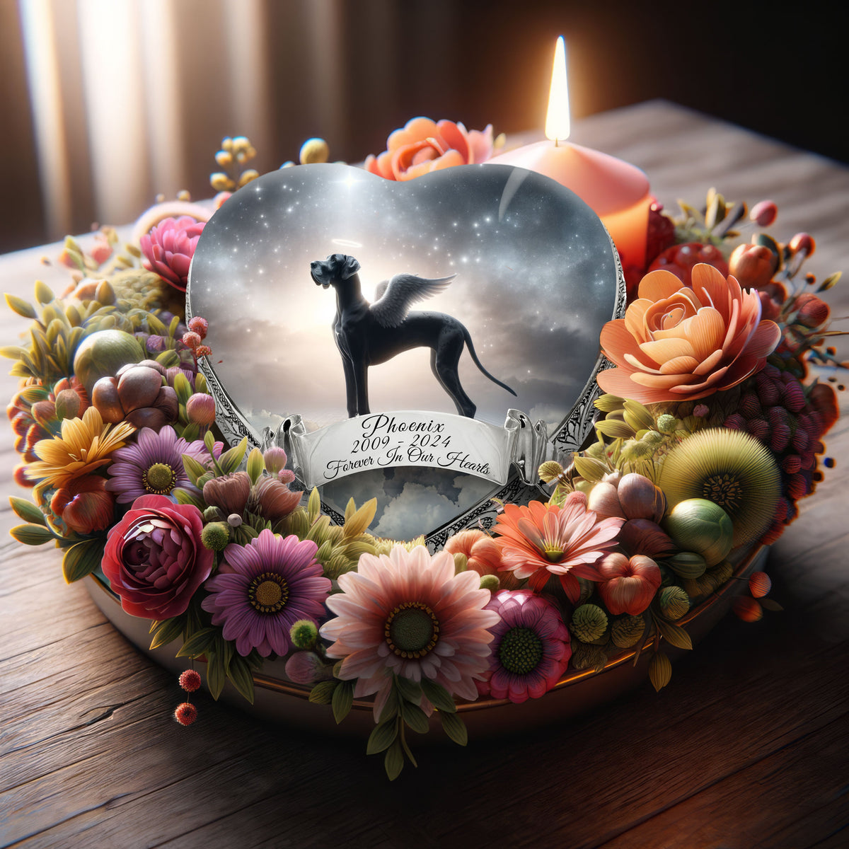 Eternal Elegance Dog Urns Great Dane - Celestial Horizon Dog Urn