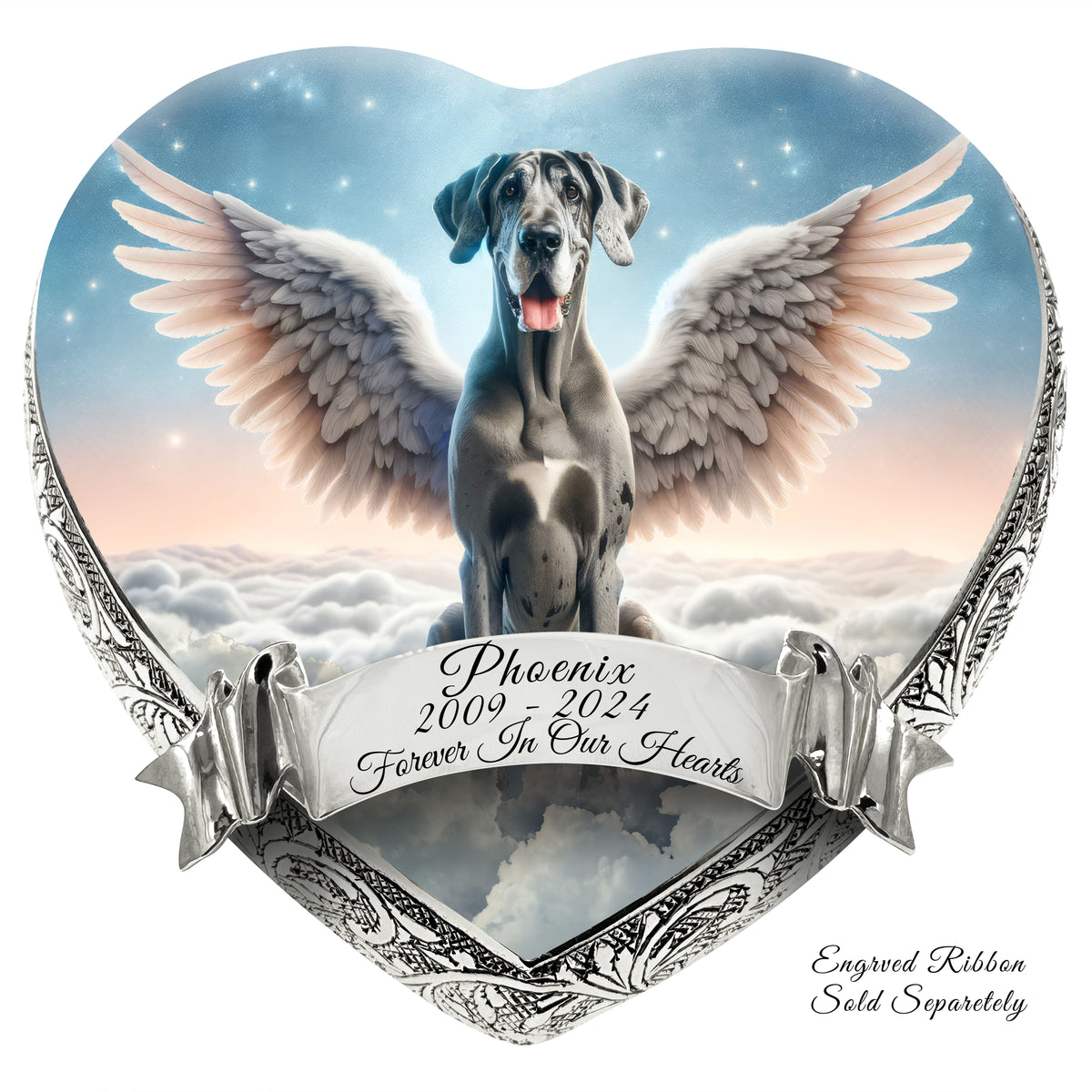 Eternal Elegance Dog Urns Great Dane - Celestial Vision Dog Urn