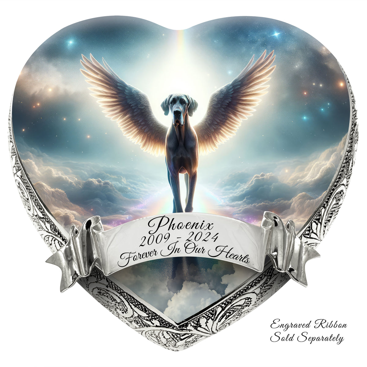 Eternal Elegance Dog Urns Great Dane - Divine Elegance Dog Urn