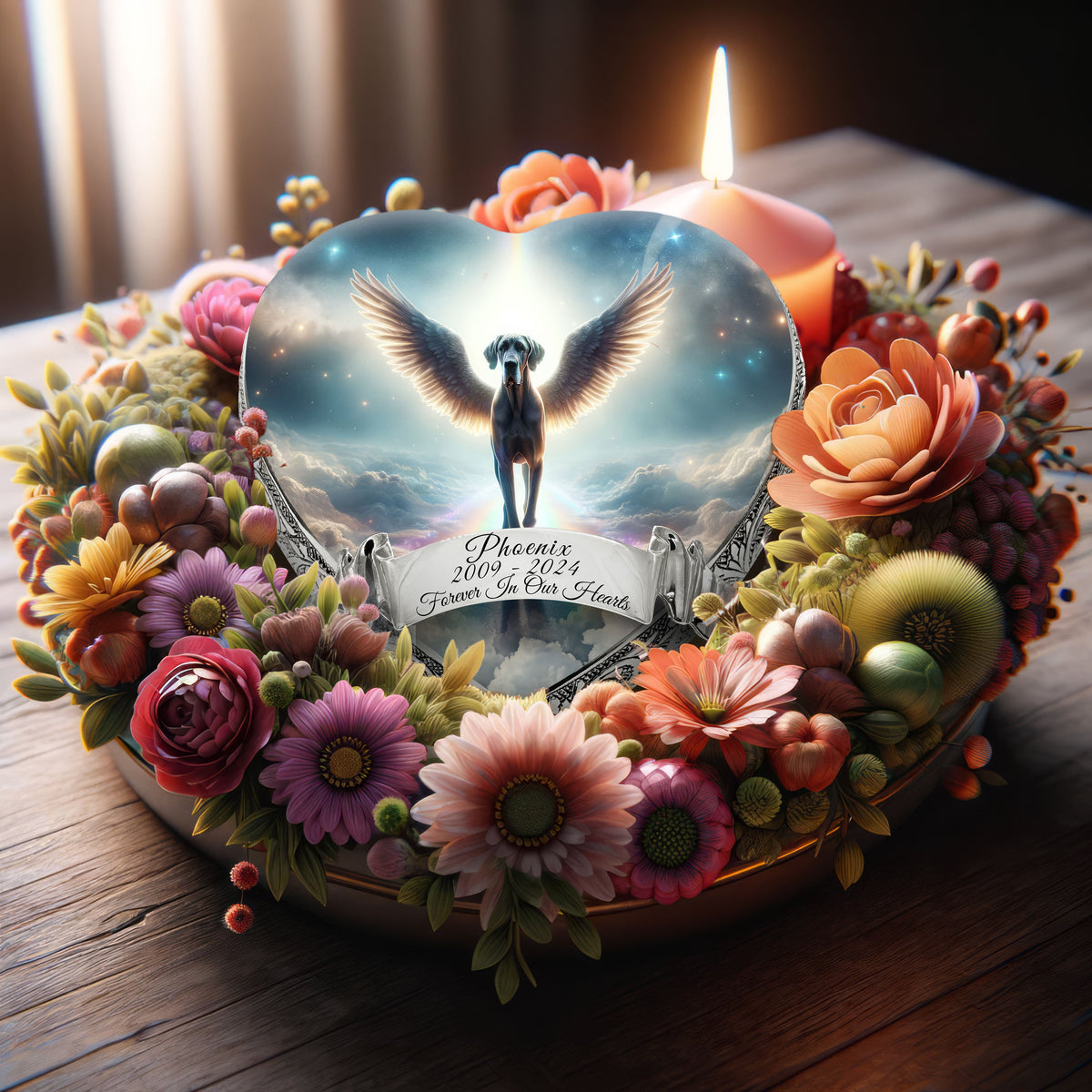 Eternal Elegance Dog Urns Great Dane - Divine Elegance Dog Urn