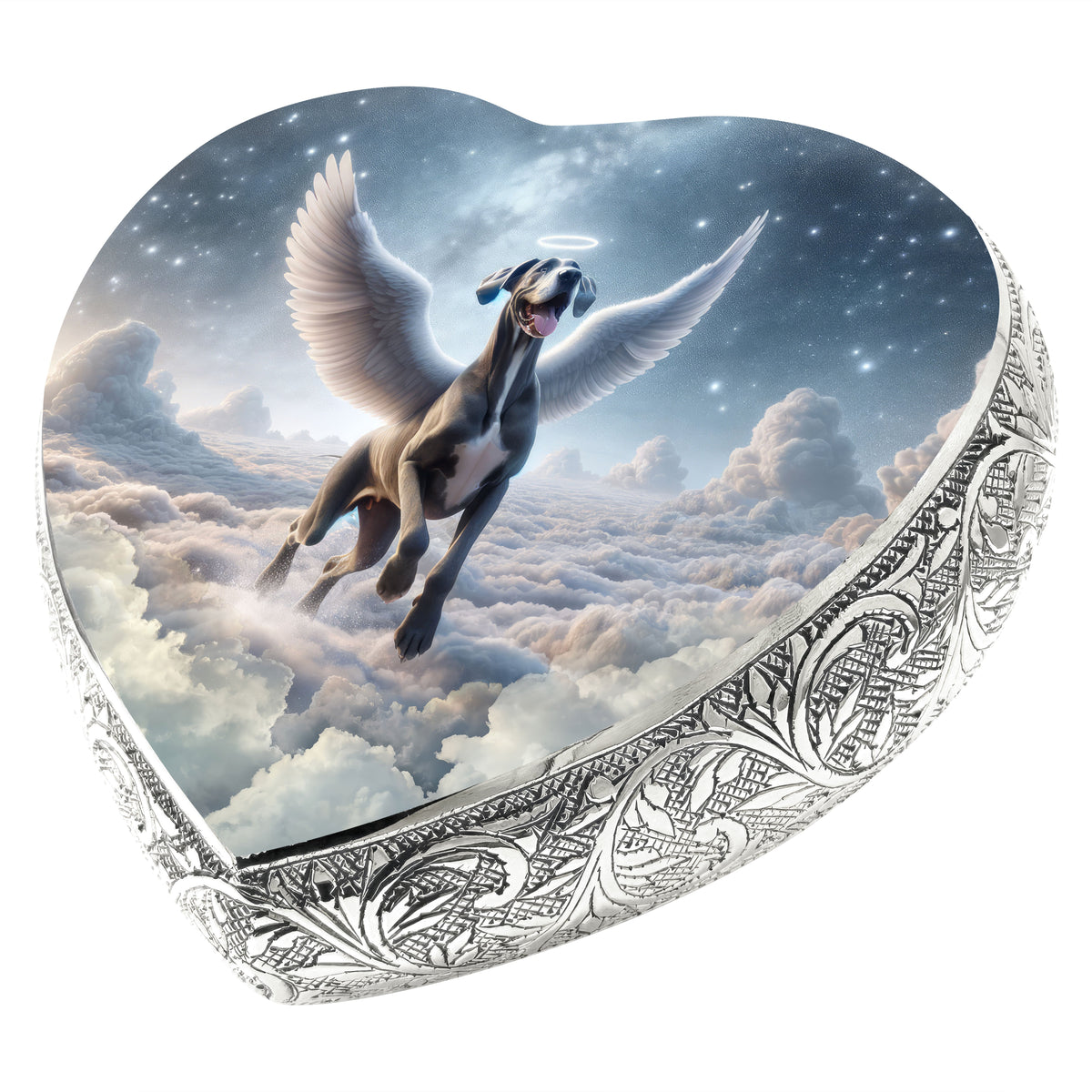 Eternal Elegance Dog Urns Great Dane - Heavenly Dreamscape Dog Urn