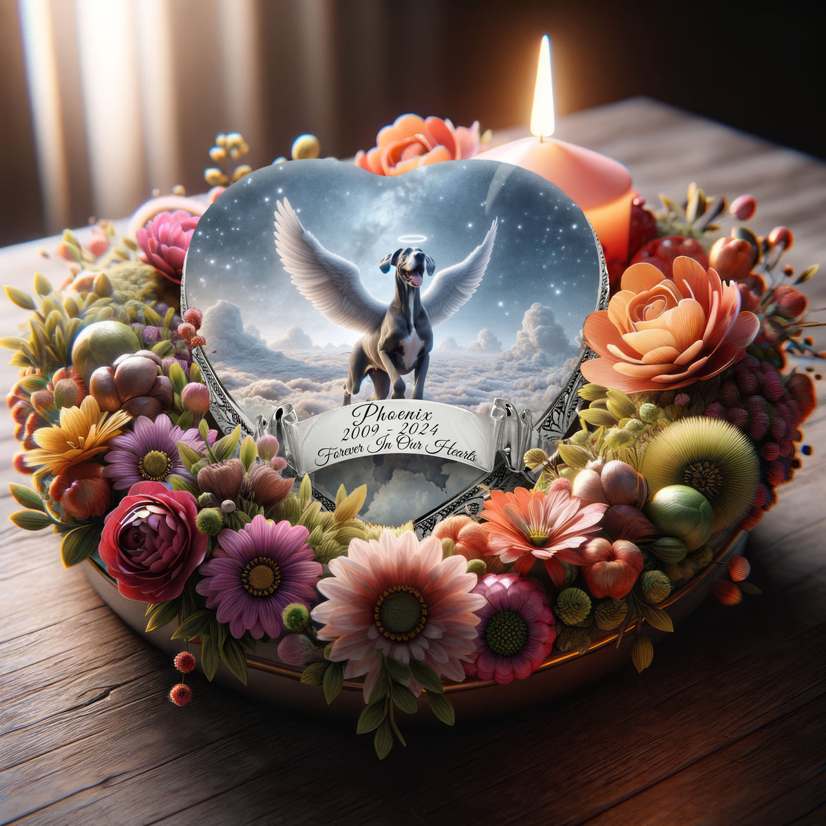 Eternal Elegance Dog Urns Great Dane - Heavenly Dreamscape Dog Urn