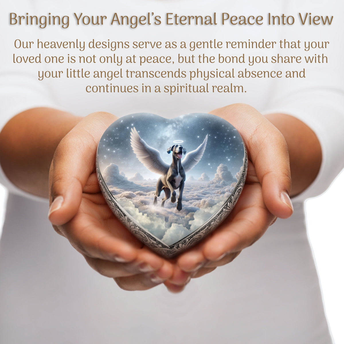 Eternal Elegance Dog Urns Great Dane - Heavenly Dreamscape Dog Urn