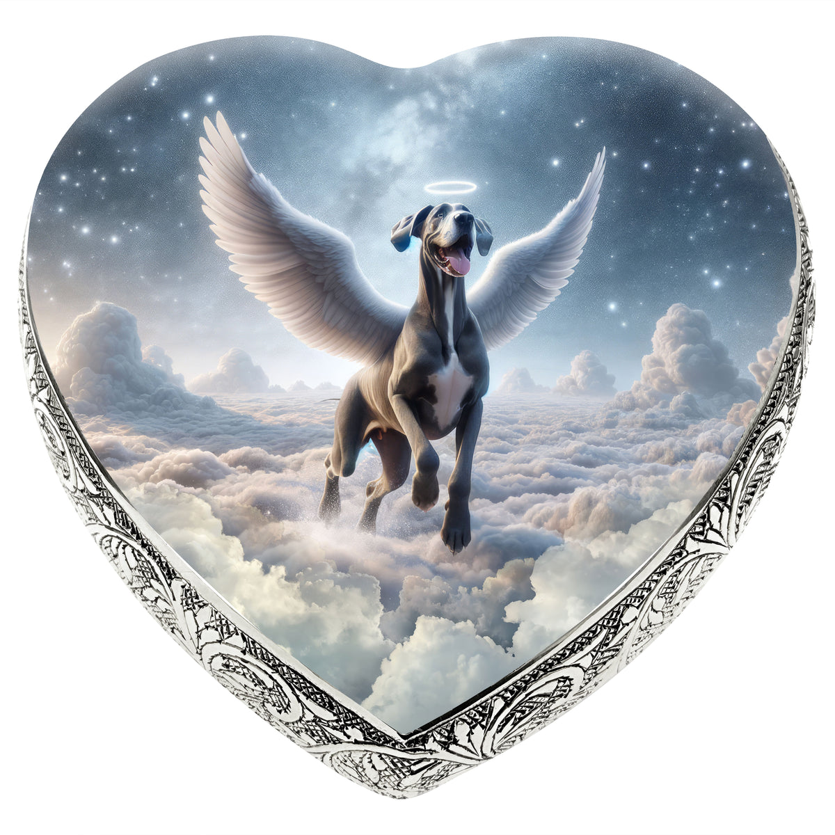 Eternal Elegance Dog Urns Great Dane - Heavenly Dreamscape Dog Urn