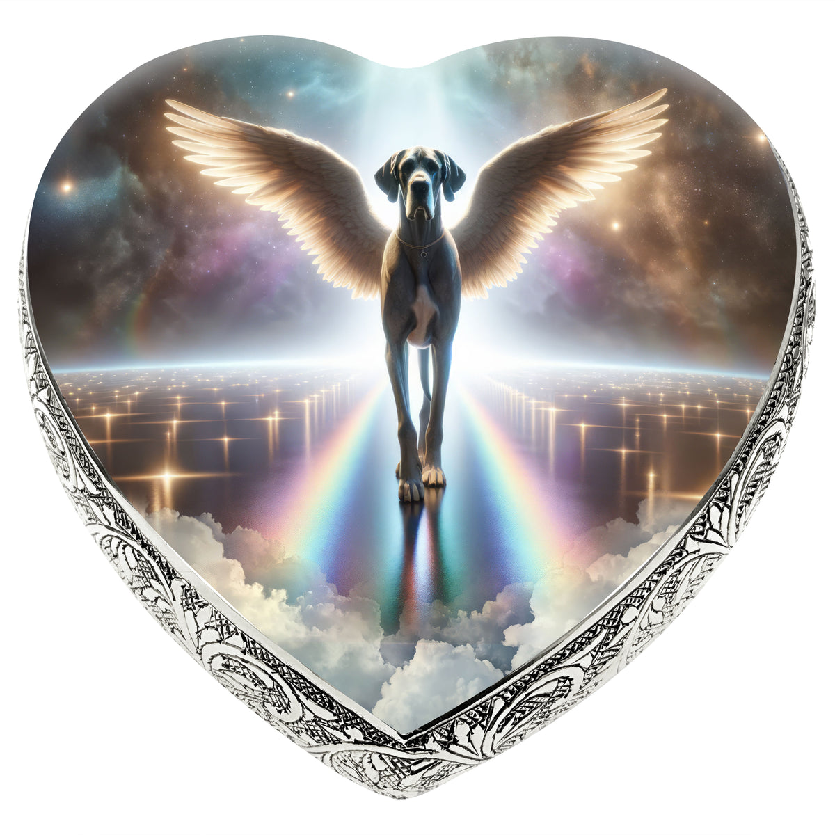 Eternal Elegance Dog Urns Great Dane - Rainbow Bridge Dog Urn