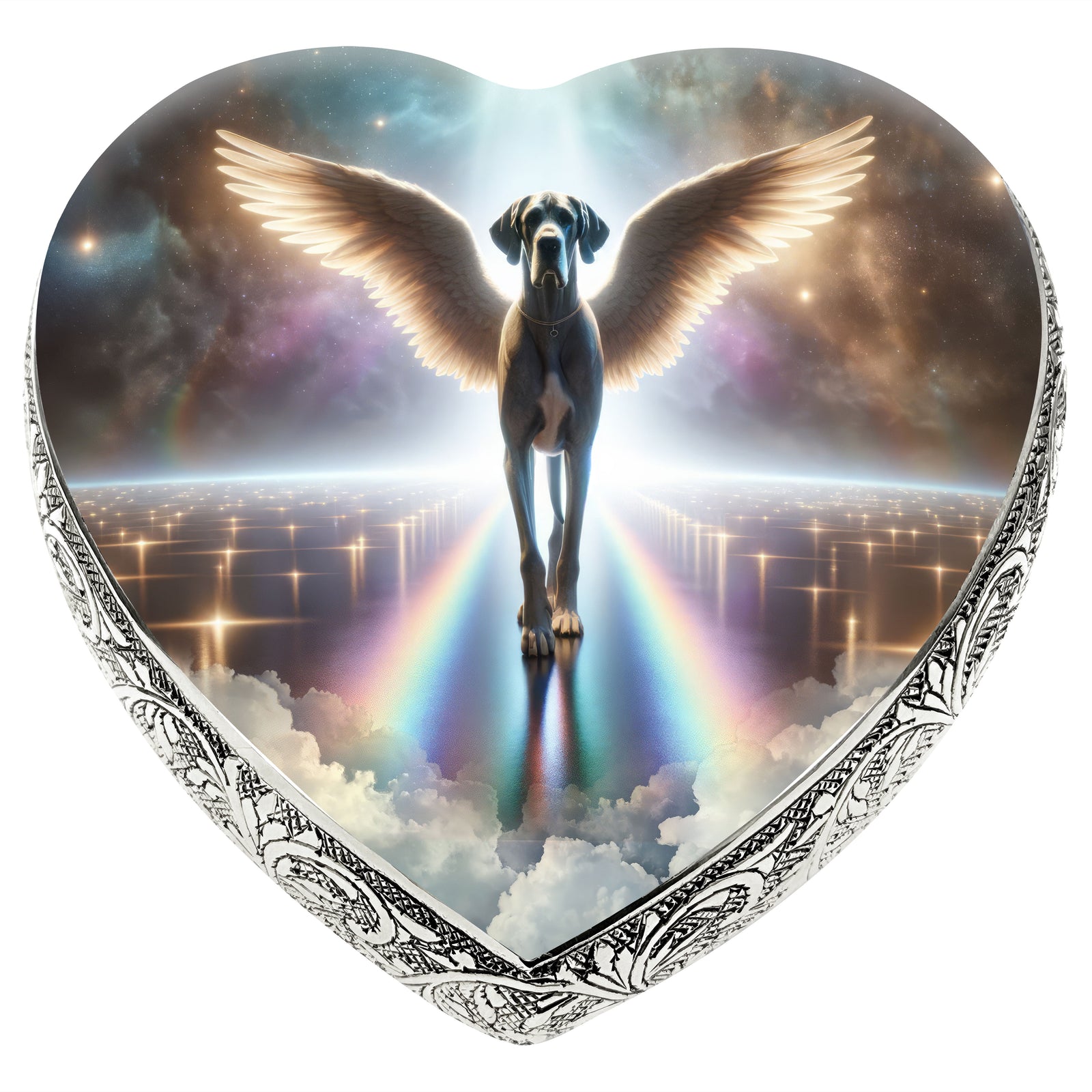 Eternal Elegance Dog Urns Great Dane - Rainbow Bridge Dog Urn