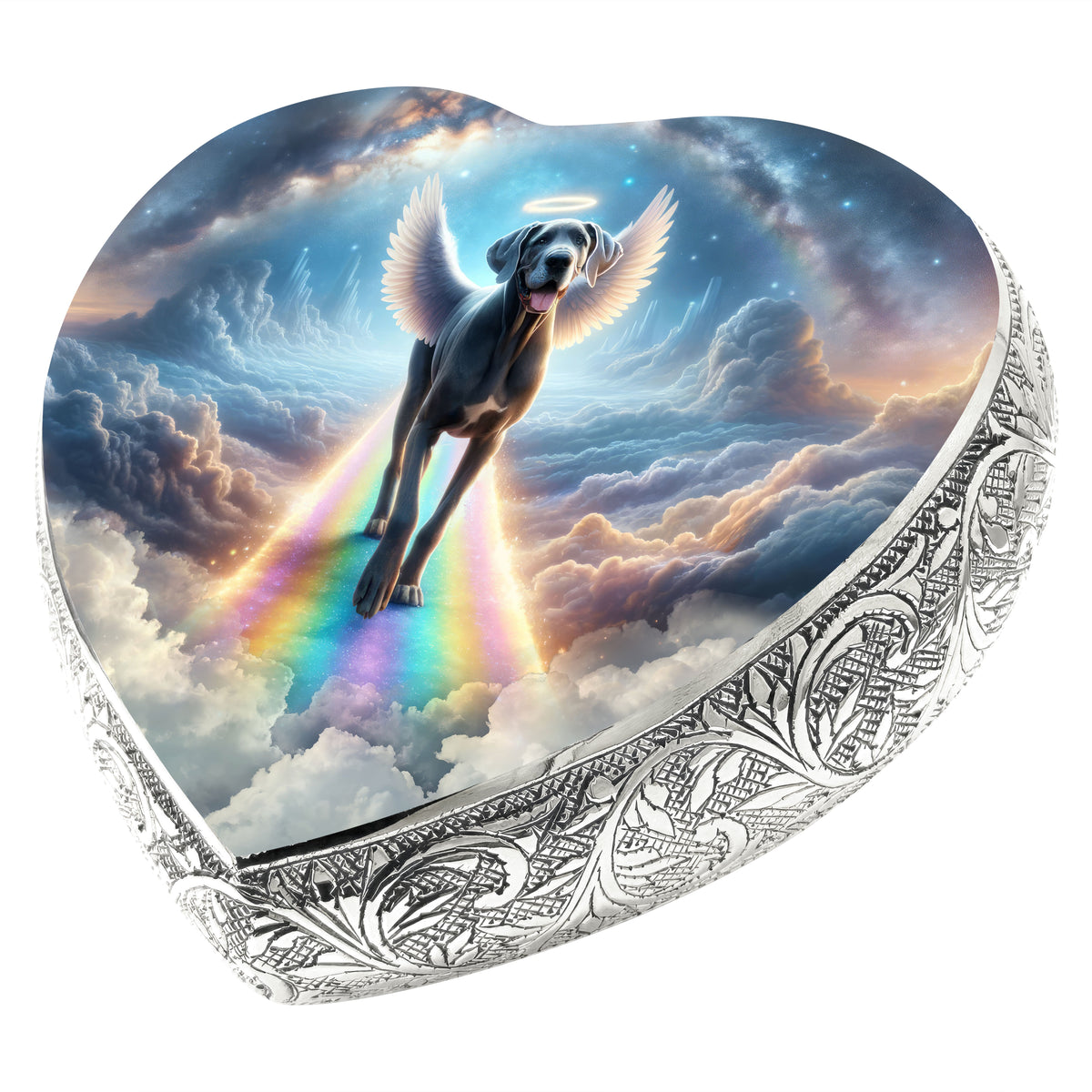 Eternal Elegance Dog Urns Great Dane - Rainbow Crossing Dog Urn