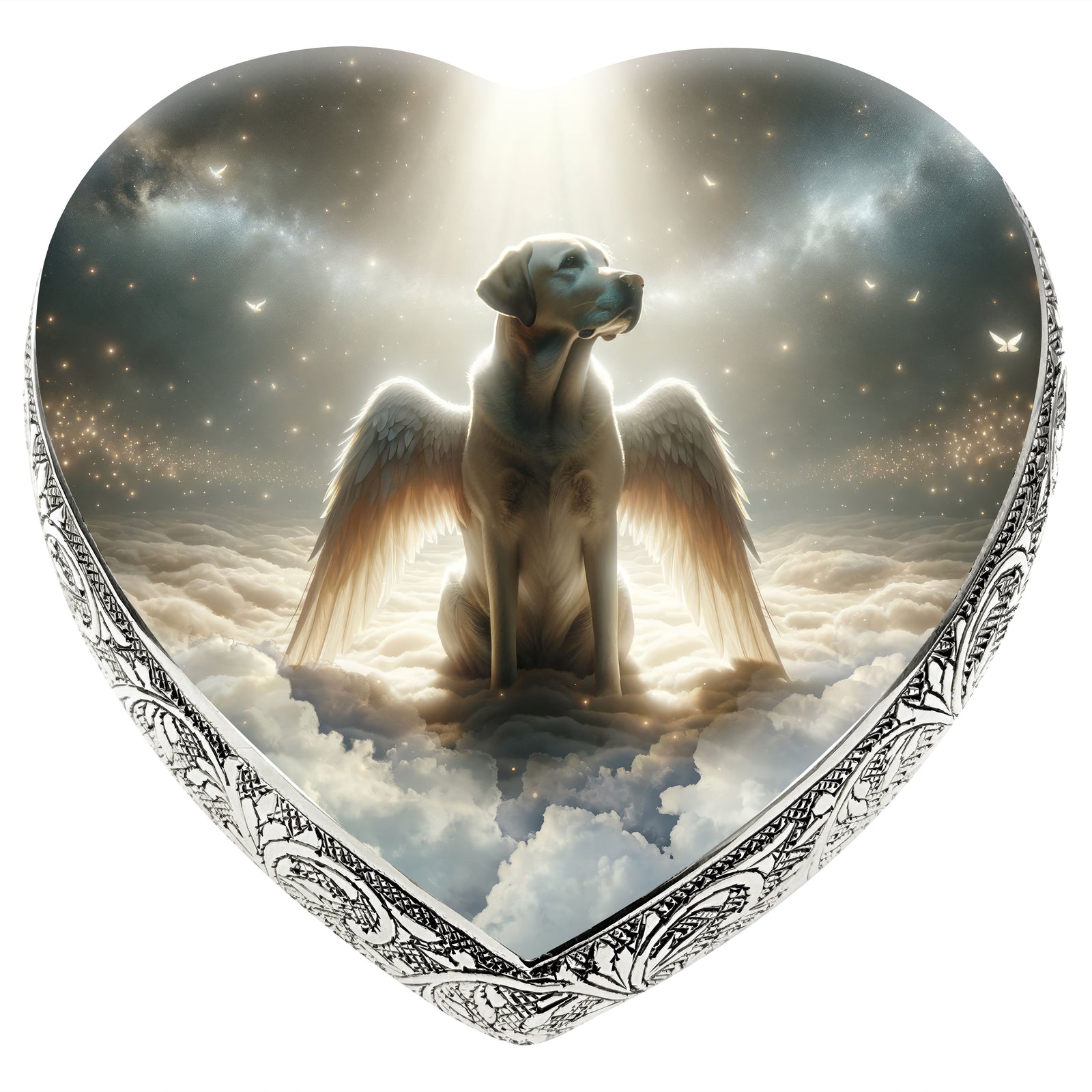 Eternal Elegance Dog Urns Labrador Retriever - Angelic Light Dog Urn