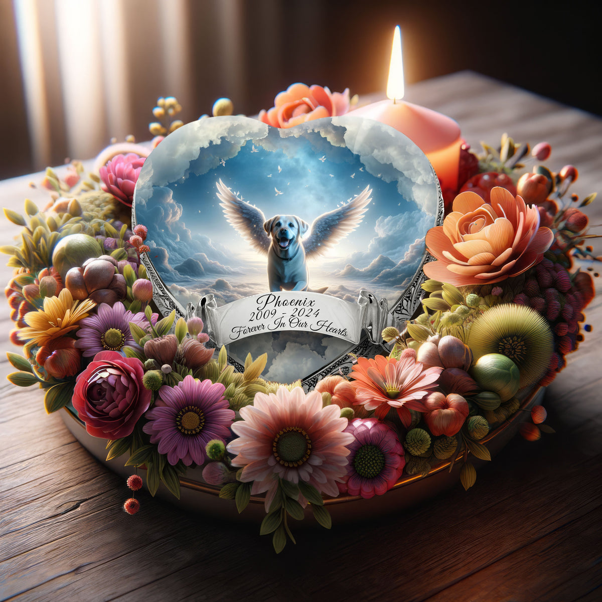 Eternal Elegance Dog Urns Labrador Retriever - Astral Mist Dog Urn