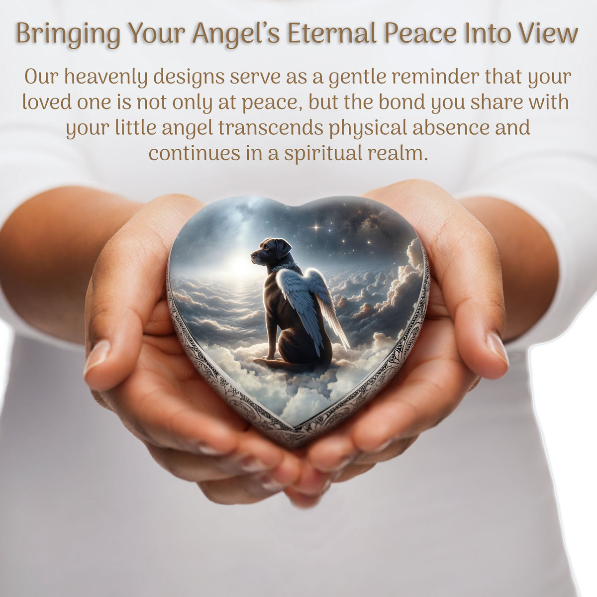 Eternal Elegance Dog Urns Labrador Retriever - Celestial Whisper Dog Urn