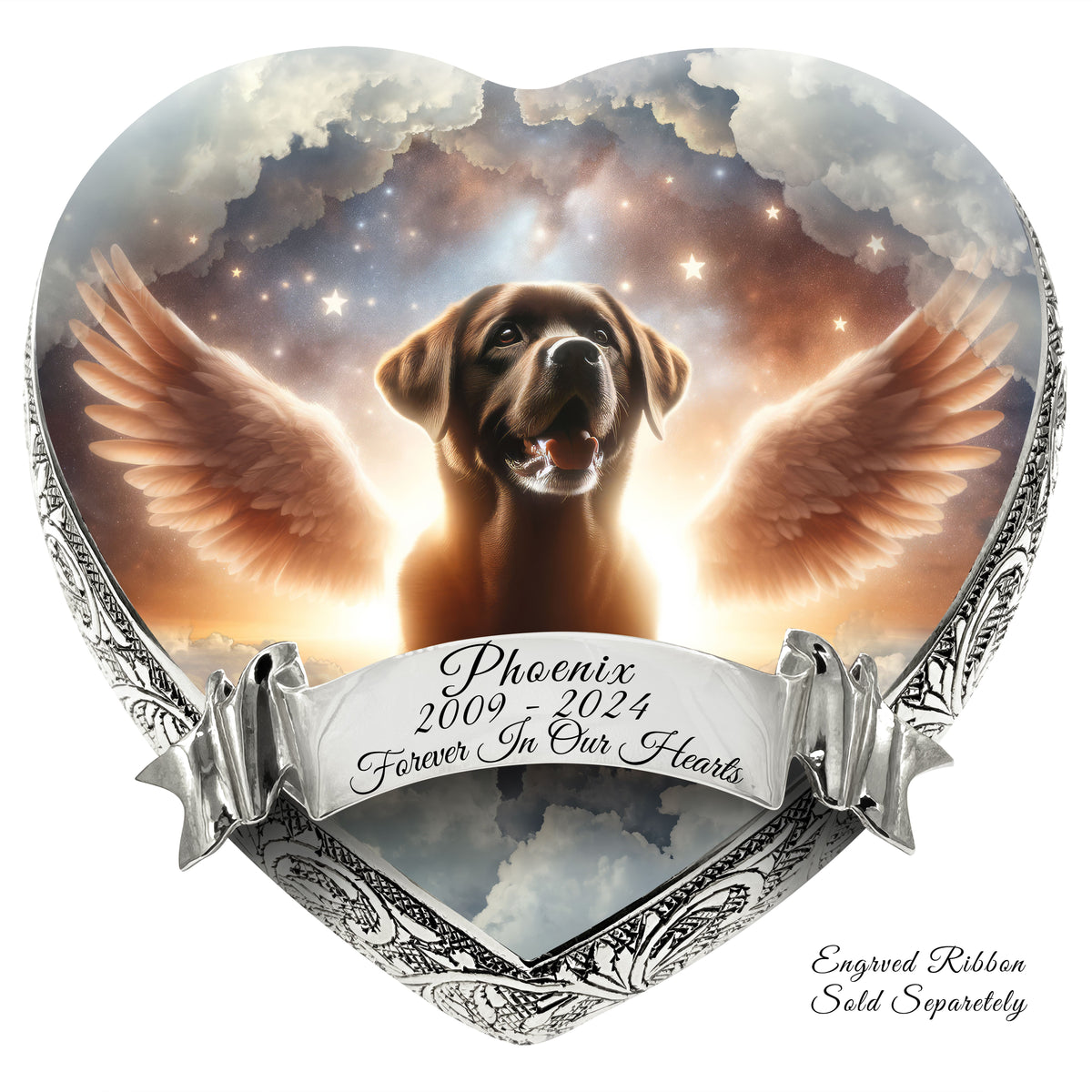 Eternal Elegance Dog Urns Labrador Retriever - Cosmic Bliss Dog Urn