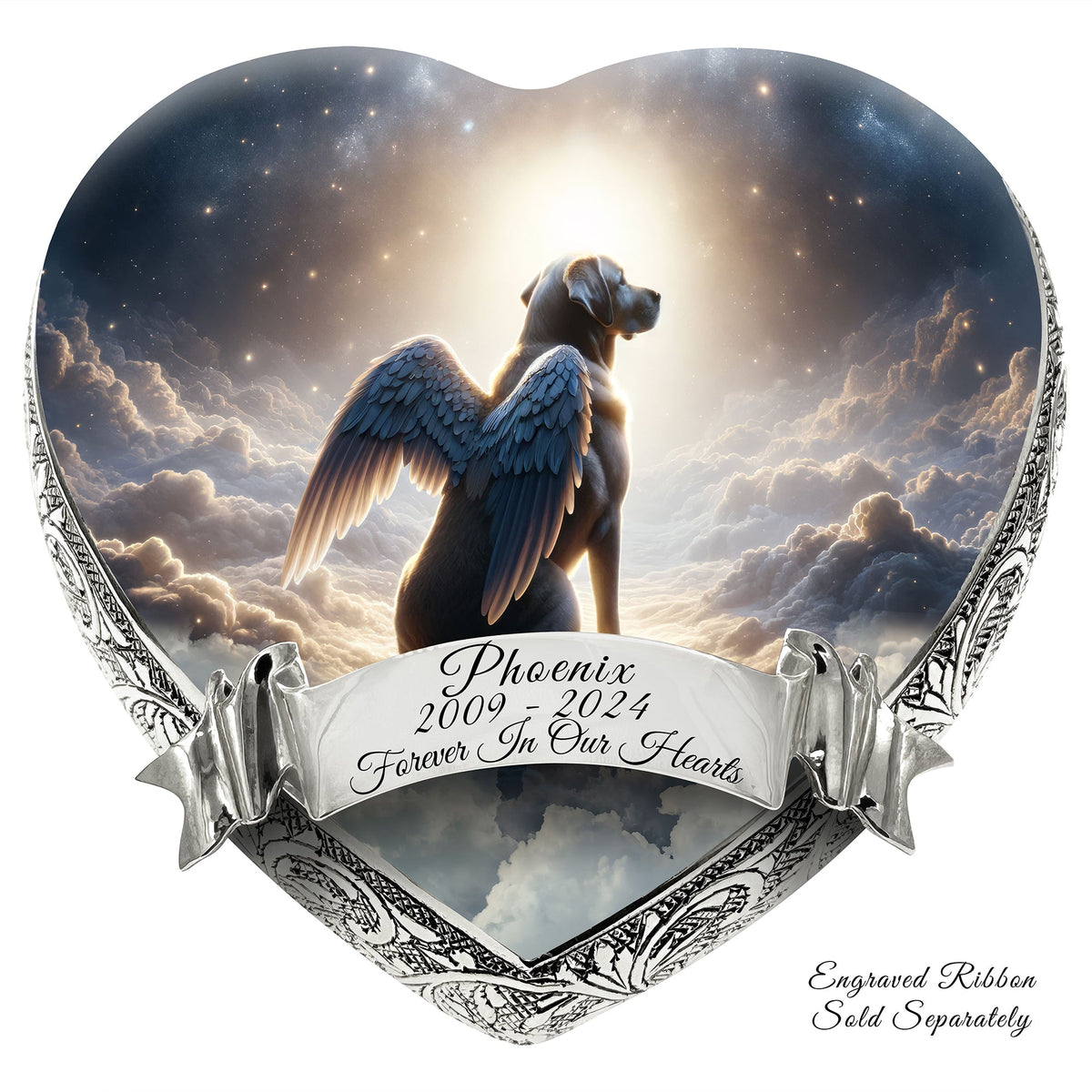 Eternal Elegance Dog Urns Labrador Retriever - Divine Aura Dog Urn