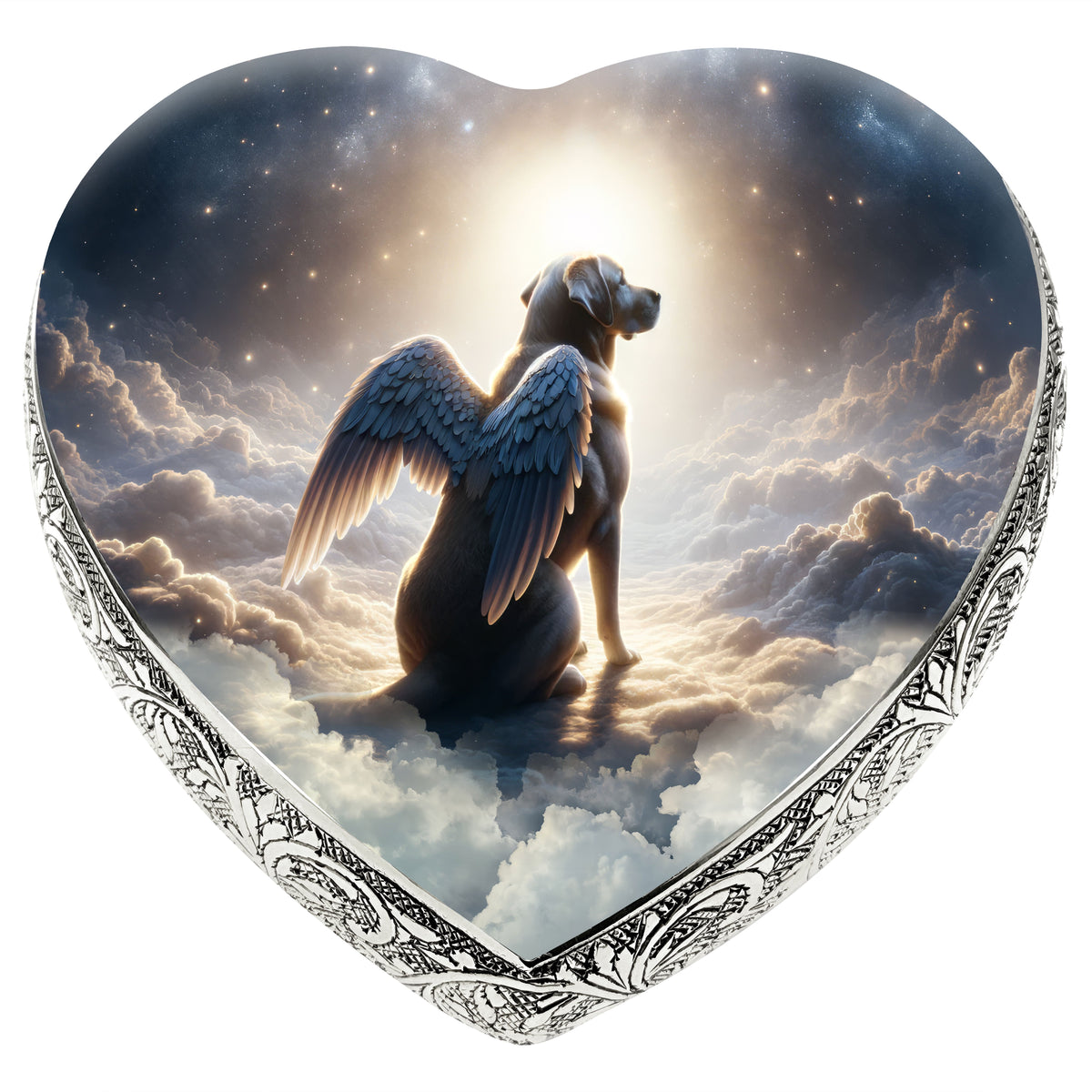 Eternal Elegance Dog Urns Labrador Retriever - Divine Aura Dog Urn