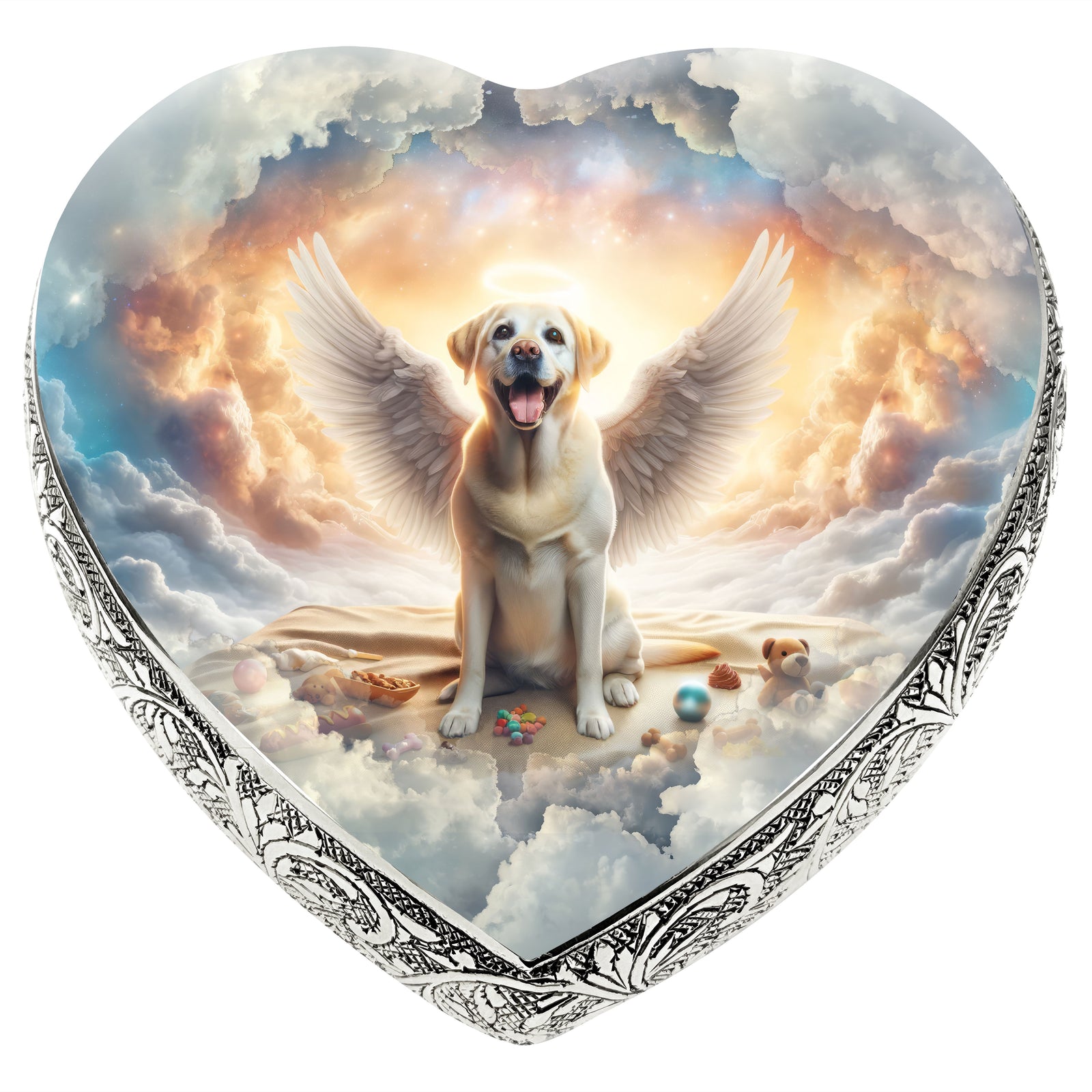 Eternal Elegance Dog Urns Labrador Retriever - Galaxy Glitter Dog Urn