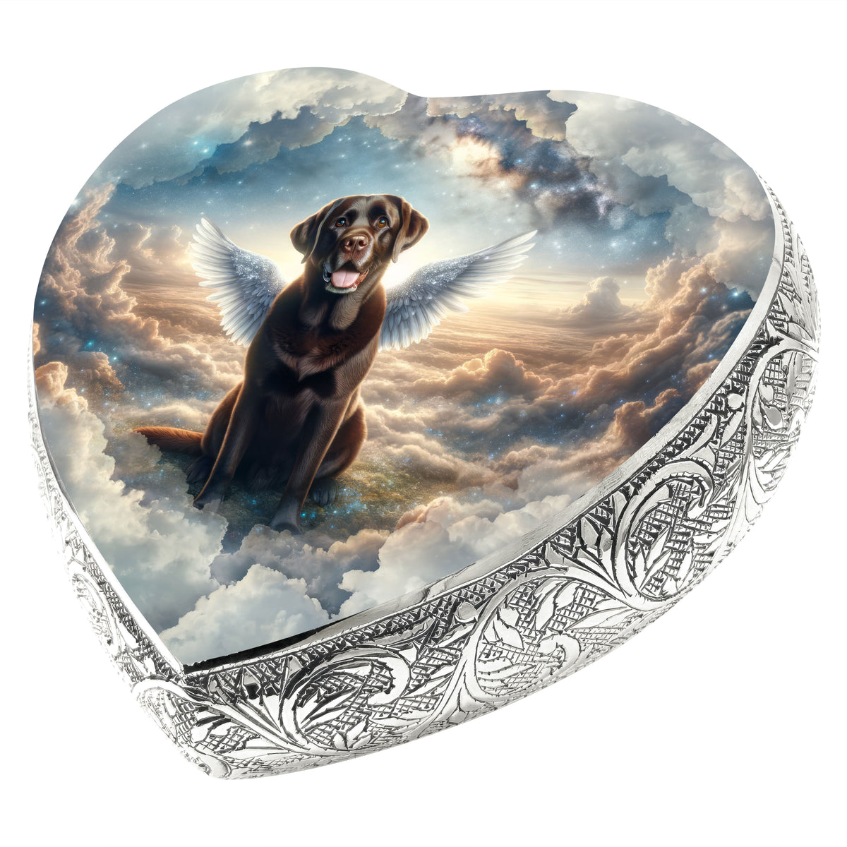 Eternal Elegance Dog Urns Labrador Retriever - Lunar Sheen Dog Urn