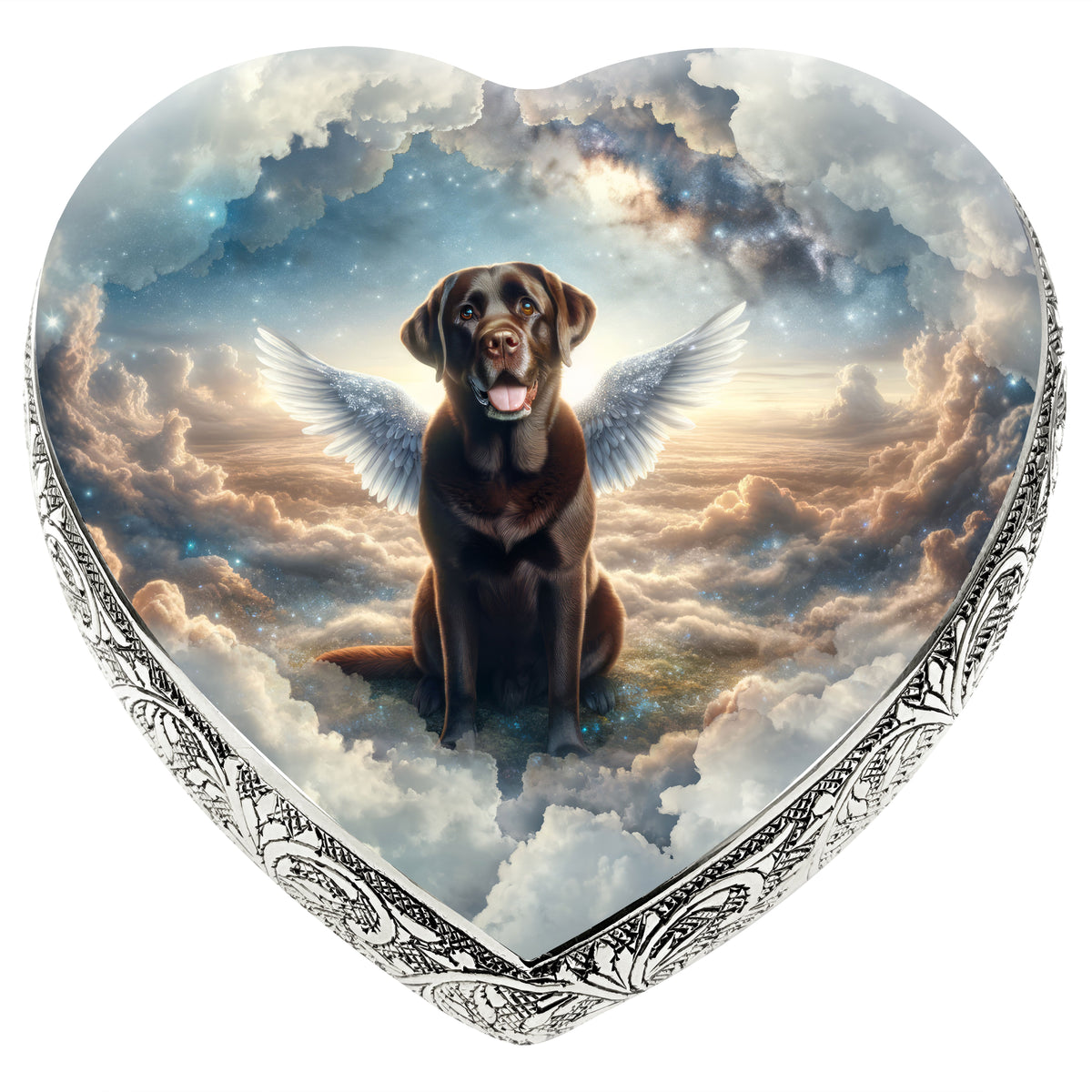 Eternal Elegance Dog Urns Labrador Retriever - Lunar Sheen Dog Urn