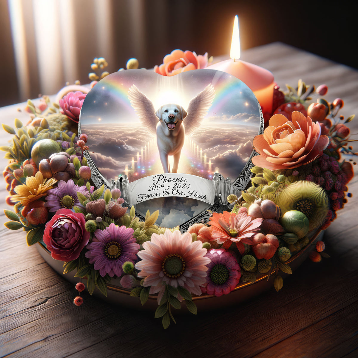 Eternal Elegance Dog Urns Labrador Retriever - Rainbow Bridge Dog Urn