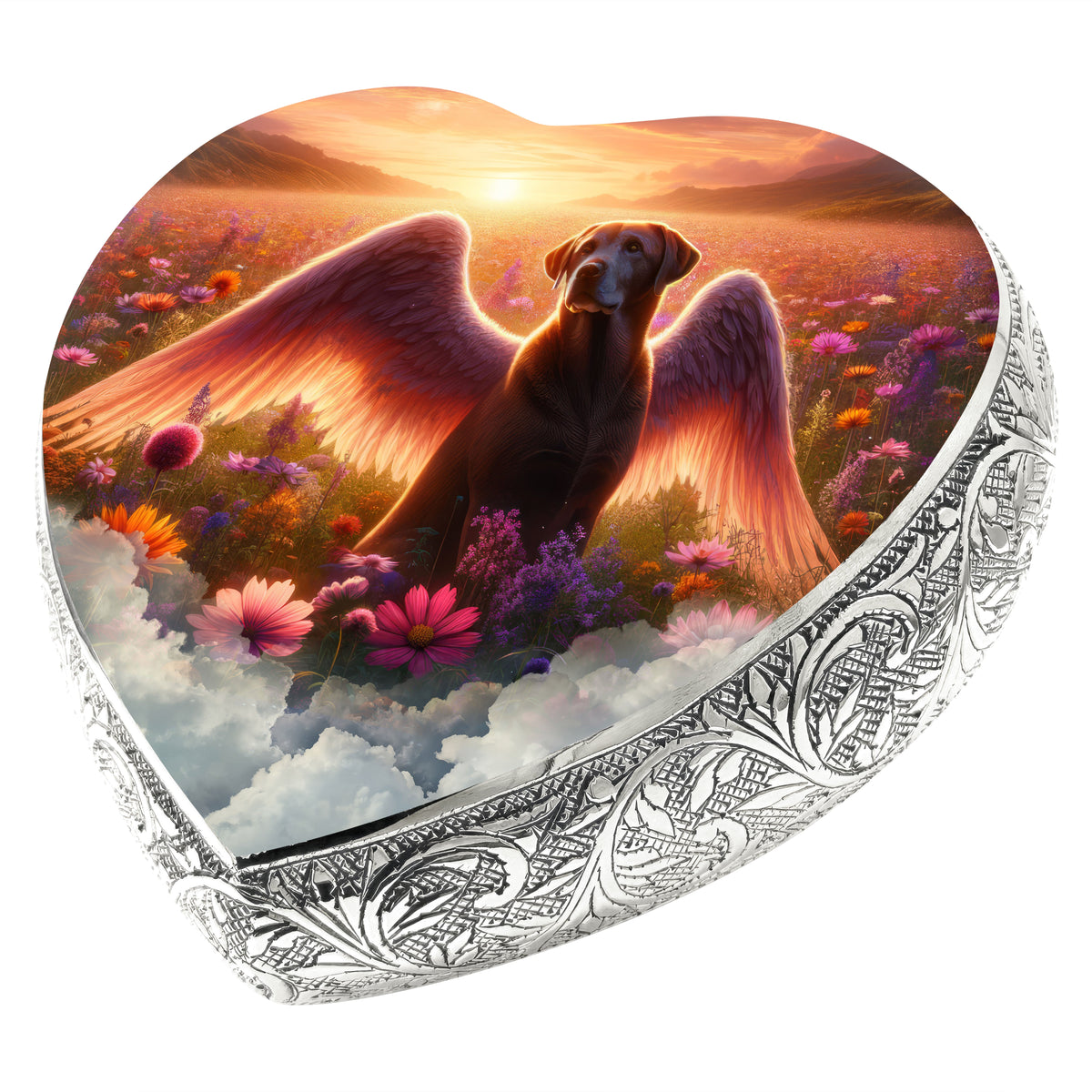 Eternal Elegance Dog Urns Labrador Retriever - Seraphic Radiance Dog Urn