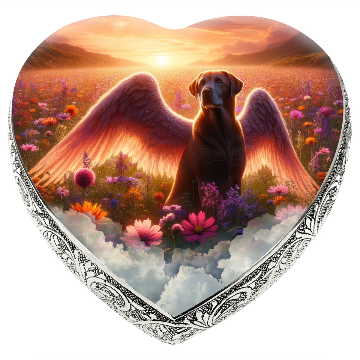 Eternal Elegance Dog Urns Labrador Retriever - Seraphic Radiance Dog Urn