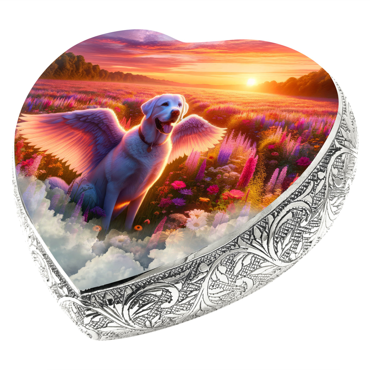 Eternal Elegance Dog Urns Labrador Retriever - Sunburst Dream Dog Urn