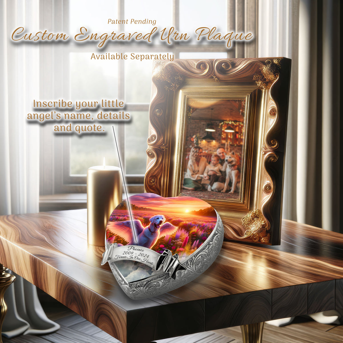 Eternal Elegance Dog Urns Labrador Retriever - Sunburst Dream Dog Urn