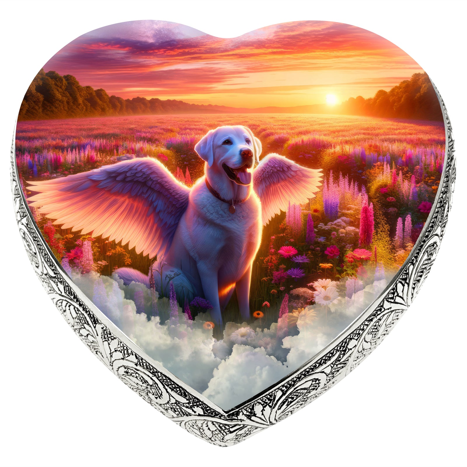 Eternal Elegance Dog Urns Labrador Retriever - Sunburst Dream Dog Urn