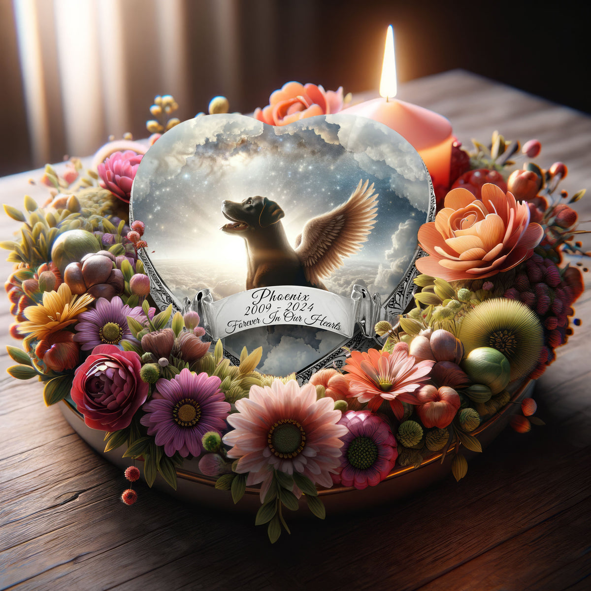 Eternal Elegance Dog Urns Labrador Retriever - Twilight Haze Dog Urn