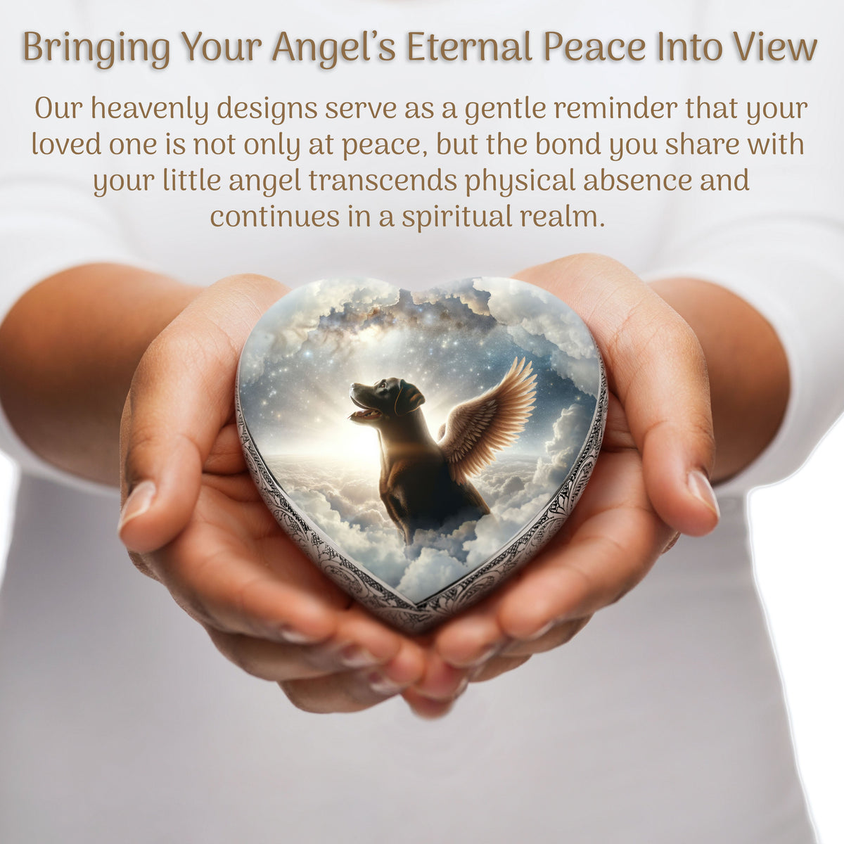 Eternal Elegance Dog Urns Labrador Retriever - Twilight Haze Dog Urn